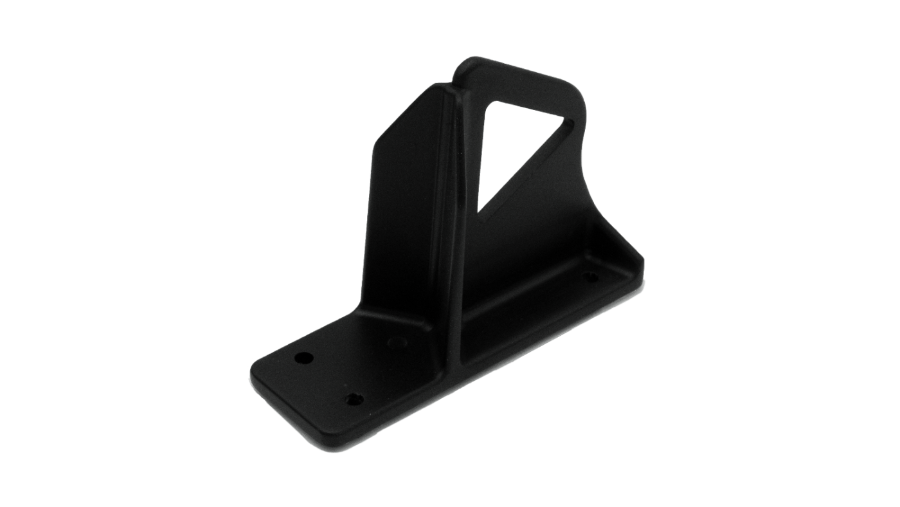 Exposed Fastener stand showing the snow and ice stopper molded into the base